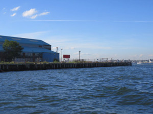 Boston harbor at the former Anthony’s Pier 4 site