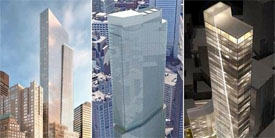 proposed buildings in Winthrop Square in Boston's financial district